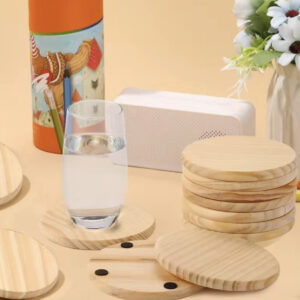 wood coaster sets