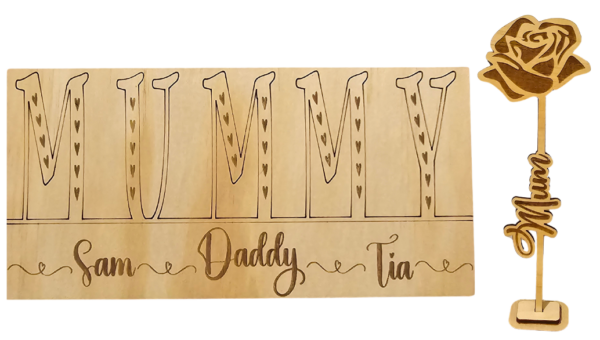 Simple Mum or Grandma Plaque - Image 9